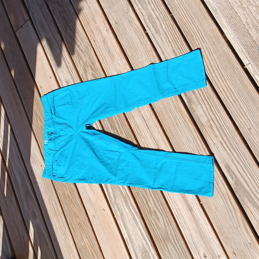 Size 16 Blue/turquoise skinny Jeans